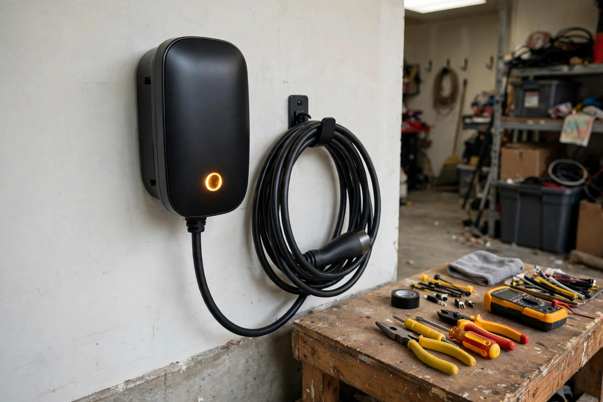 Home EV charger installation in Lago Vista, TX